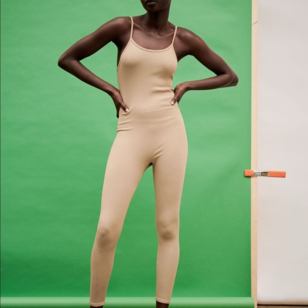 Zara Seamless Long Jumpsuit